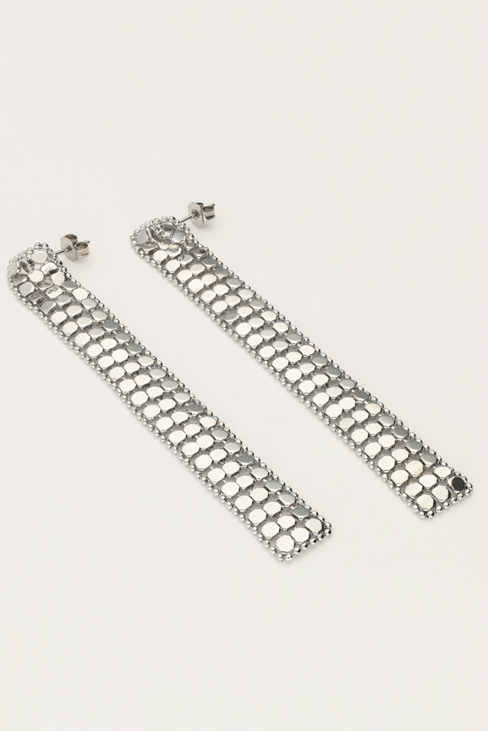 Boucles d'oreilles Starry avec pièces argent Boucles d'oreilles Starry avec pièces argent