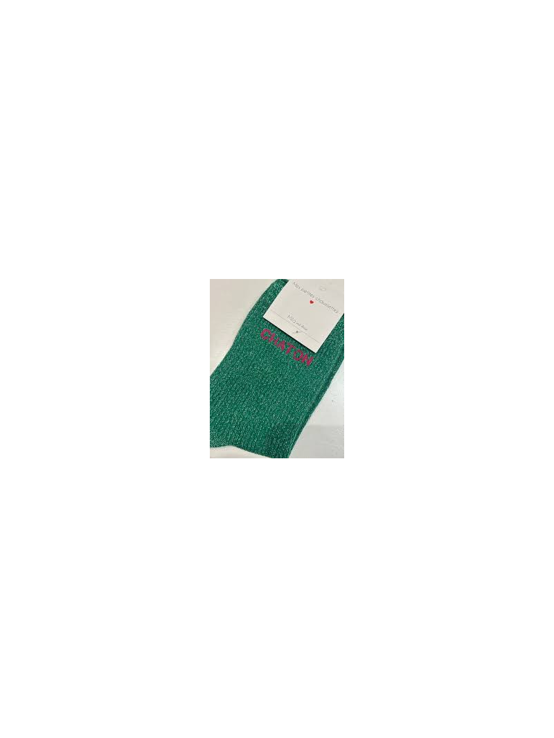 CHATON Vert chaussettes