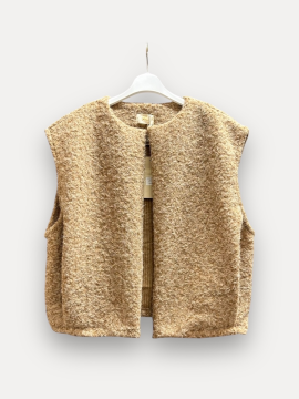 EMILE Gilet camel