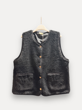 MOUMOUTE Gilet noir