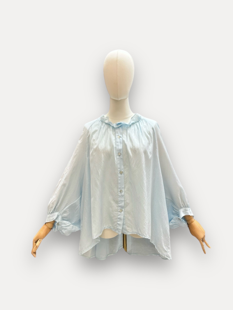 ROMANA Blouse bohème ciel