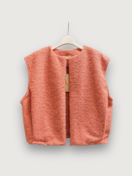 EMILE Gilet saumon