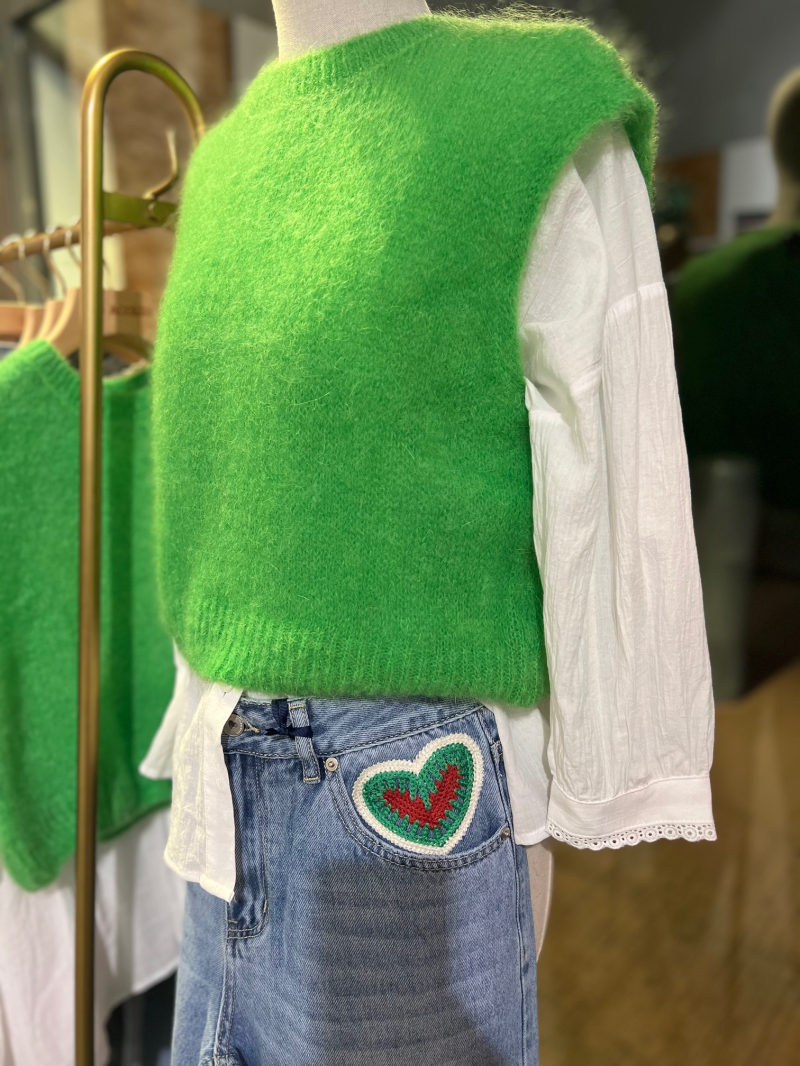 CŒUR Jean cœur vert