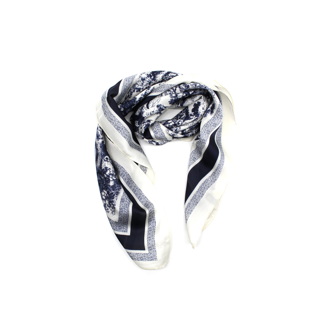 PANTHERE Foulard marine