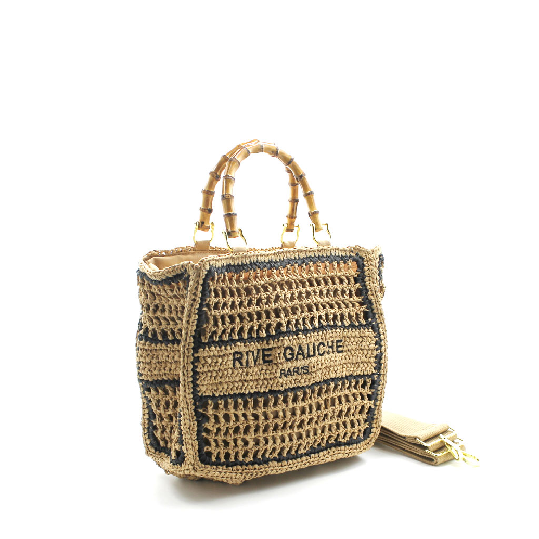 RIVE GAUCHE Sac panier noir RIVE GAUCHE Sac panier noir