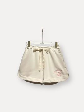 LOS ANGELES Ensemble short, sweat blanc