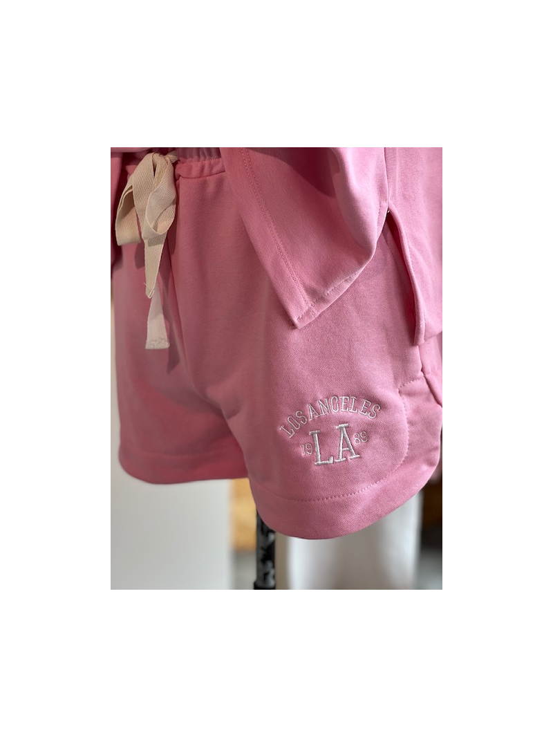 LOS ANGELES Ensemble short, sweat rose