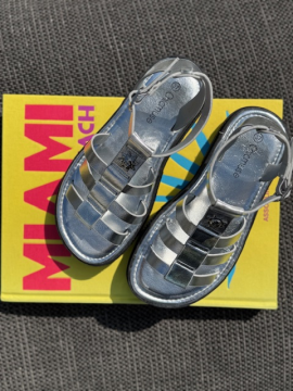 GLADIATOR Sandales argent