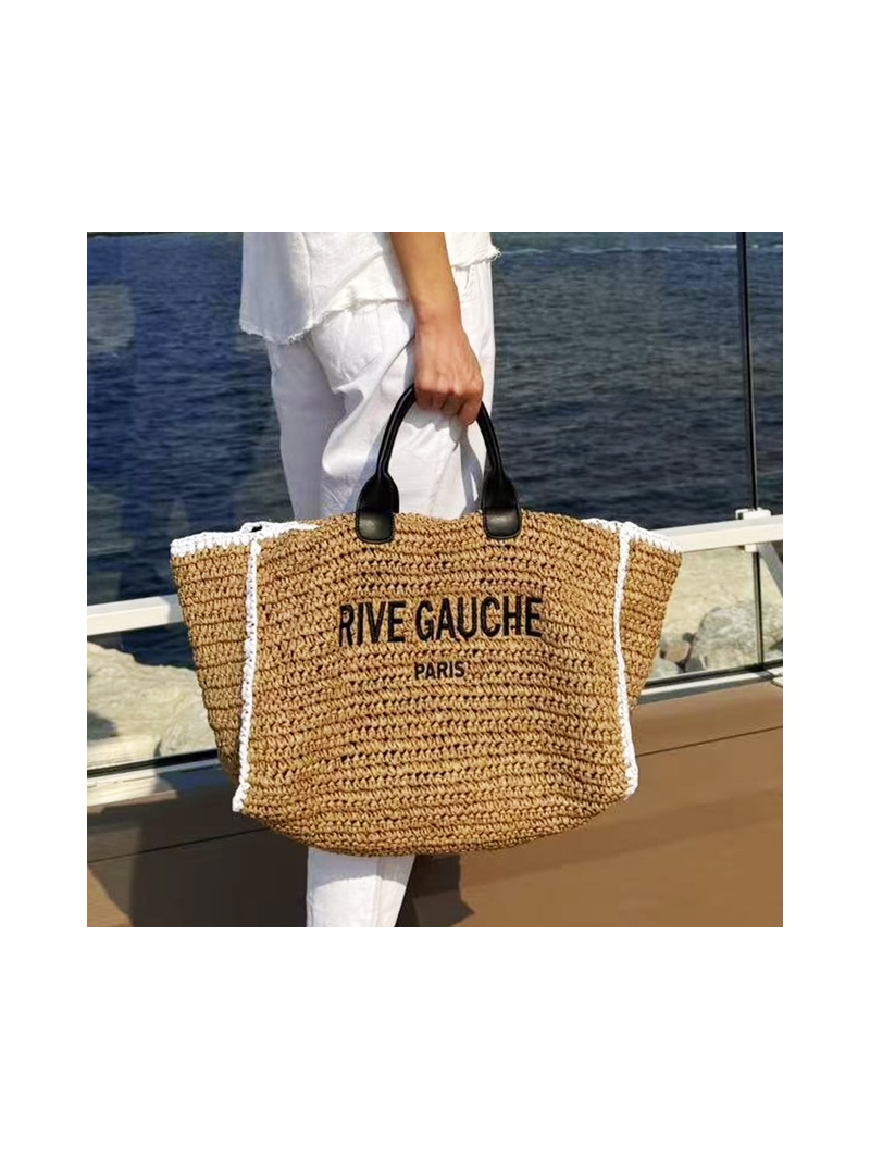 RIVE GAUCHE Grand cabas blanc