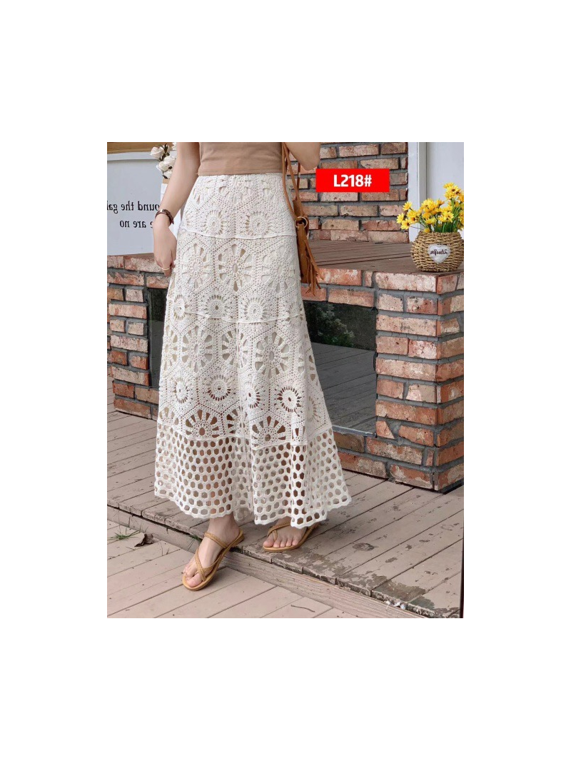 IBIZA Jupe crochet beige IBIZA Jupe crochet beige