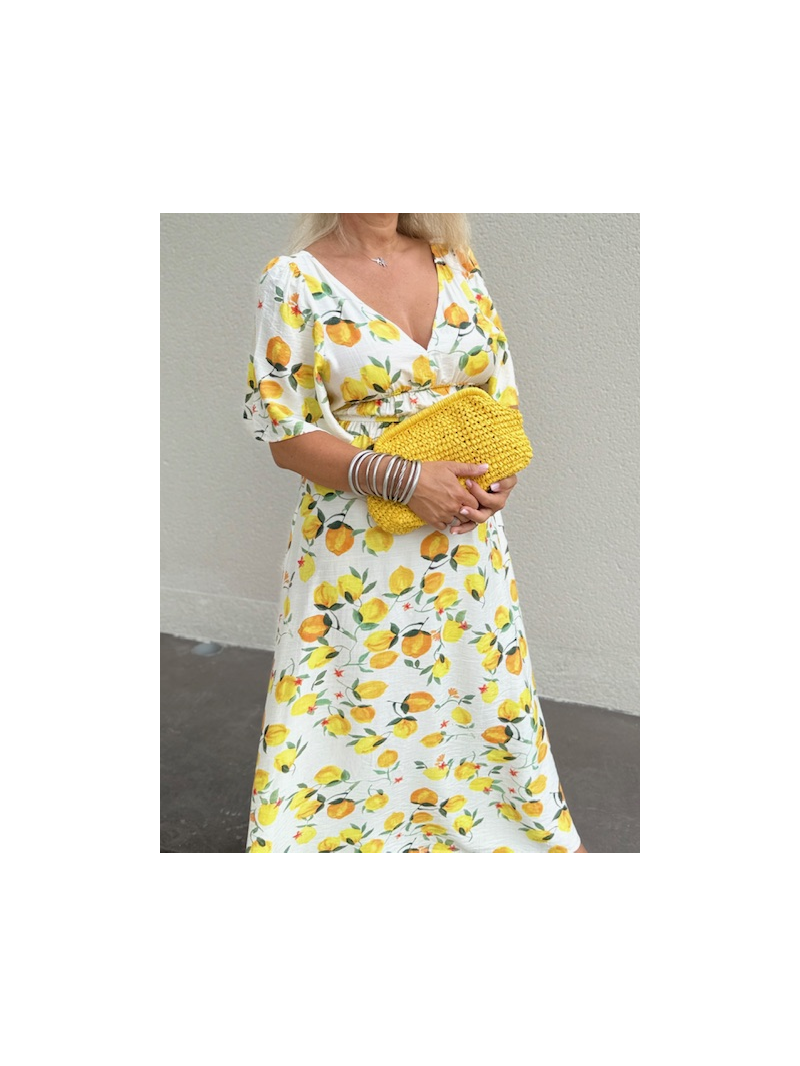 CITRON Robe longue
