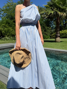 Ensemble PAROS | Top ballon & jupe longue élastiquée