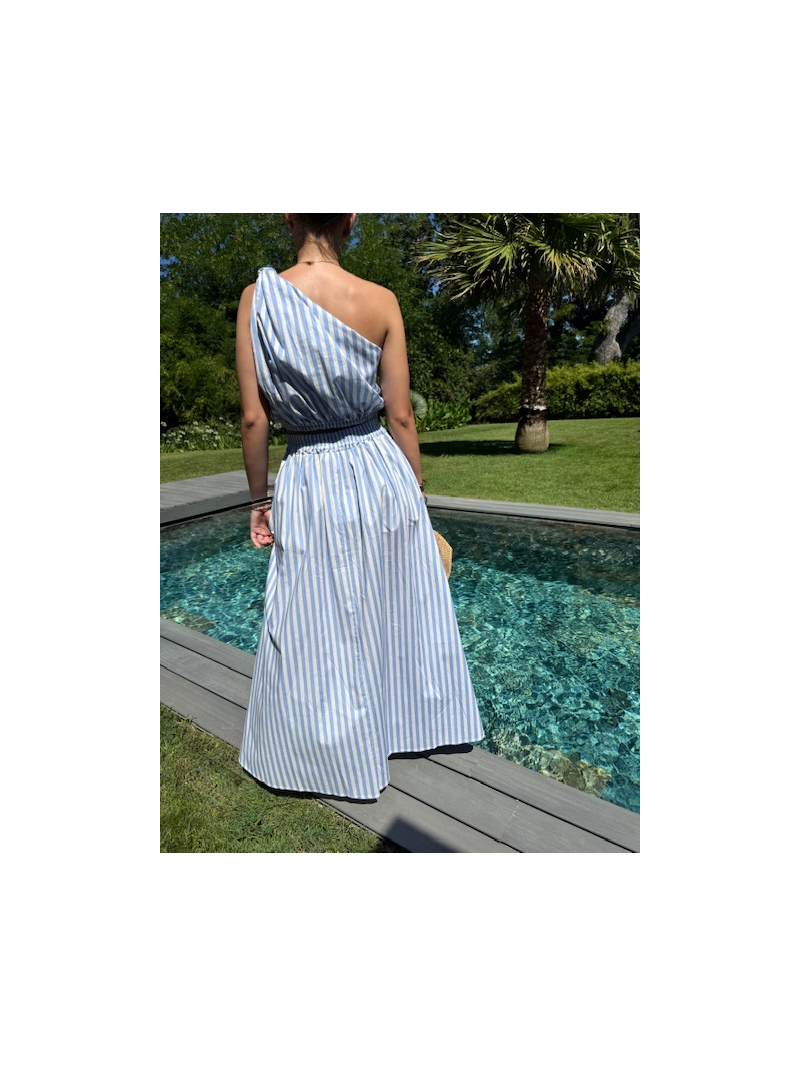 Ensemble PAROS | Top ballon & jupe longue élastiquée