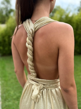GLAMOUR Combinaison doré