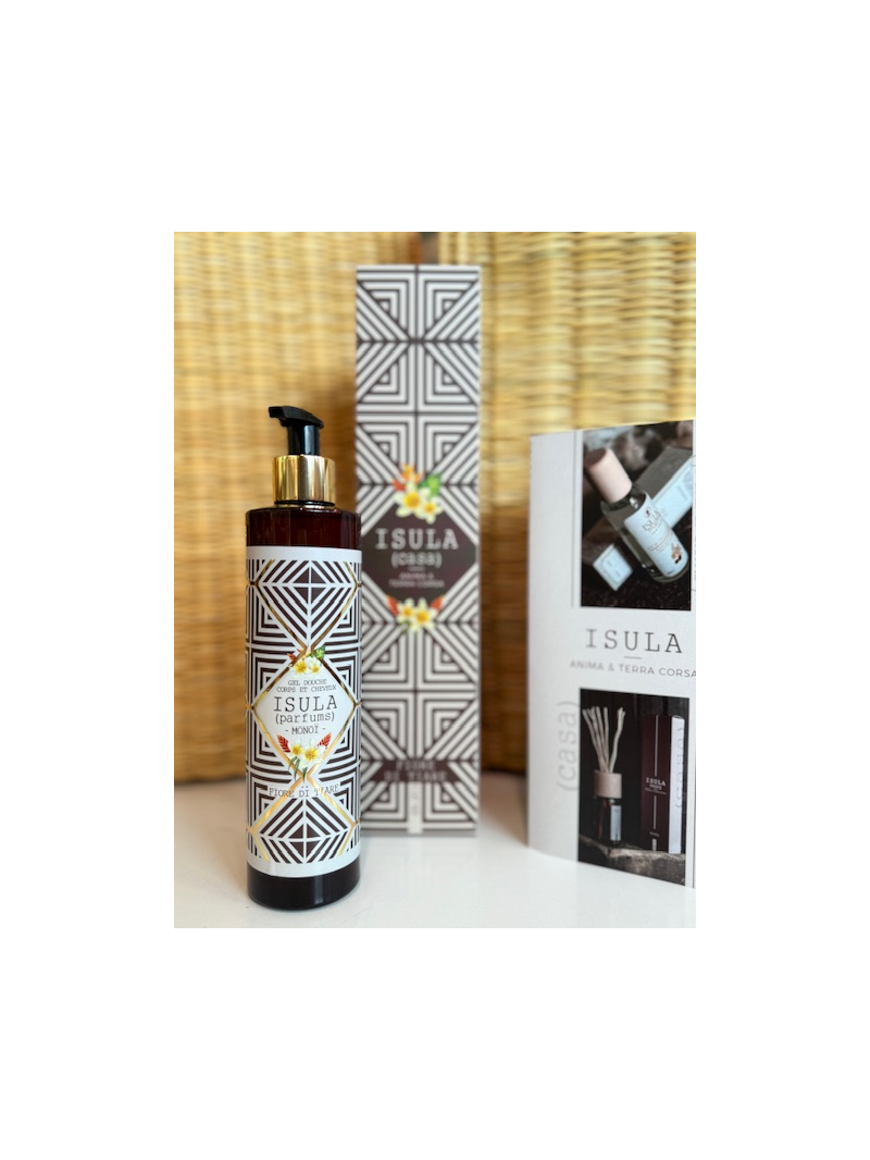 Gel douche corps et cheveux monoï fleur de tiare Gel douche corps et cheveux monoï fleur de tiare