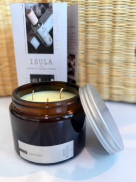 Bougie parfumée fleur de châtaigne