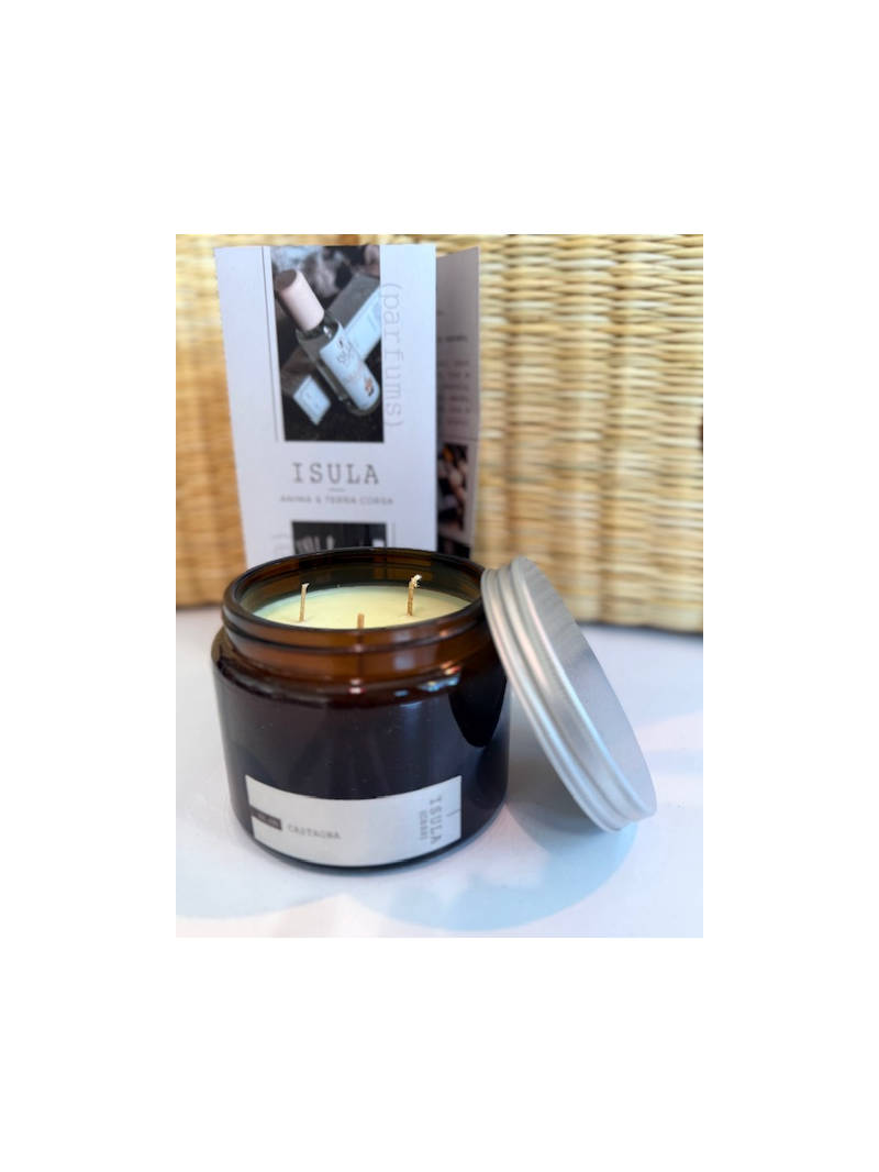 Bougie parfumée fleur de châtaigne Bougie parfumée fleur de châtaigne