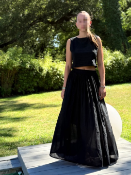 LISA Top noir LISA Top noir