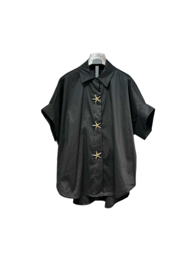 ETOILE DE MER Chemise noire