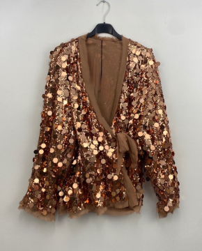 SEQUINS Veste chocolat SEQUINS Veste chocolat