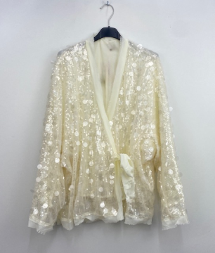 SEQUINS Veste beige SEQUINS Veste beige