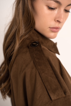 BOMBERS Veste façon daim BOMBERS Veste façon daim