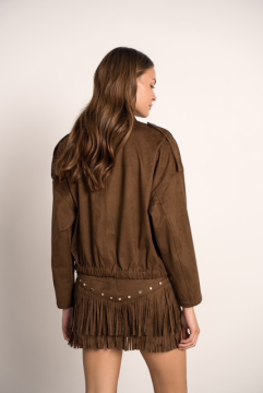 BOMBERS Veste façon daim BOMBERS Veste façon daim
