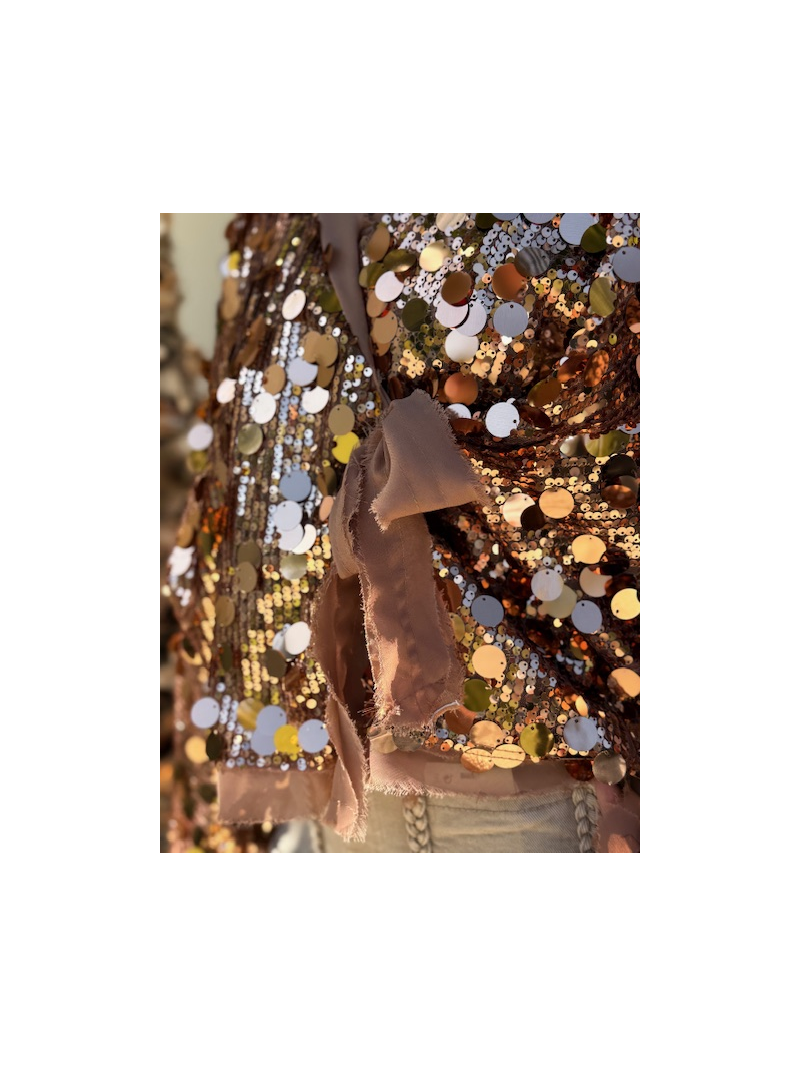 SEQUINS Veste chocolat SEQUINS Veste chocolat