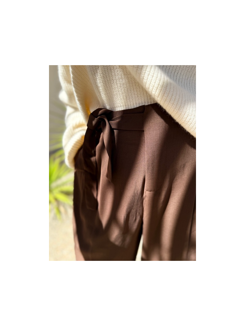 NOEUD Pantalon chocolat NOEUD Pantalon chocolat
