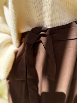 NOEUD Pantalon chocolat NOEUD Pantalon chocolat