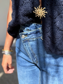 ASYMETRIQUE Jean denim
