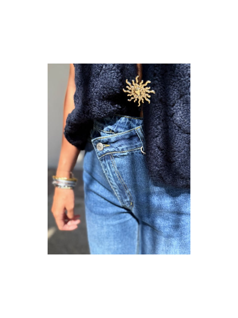 ASYMETRIQUE Jean denim