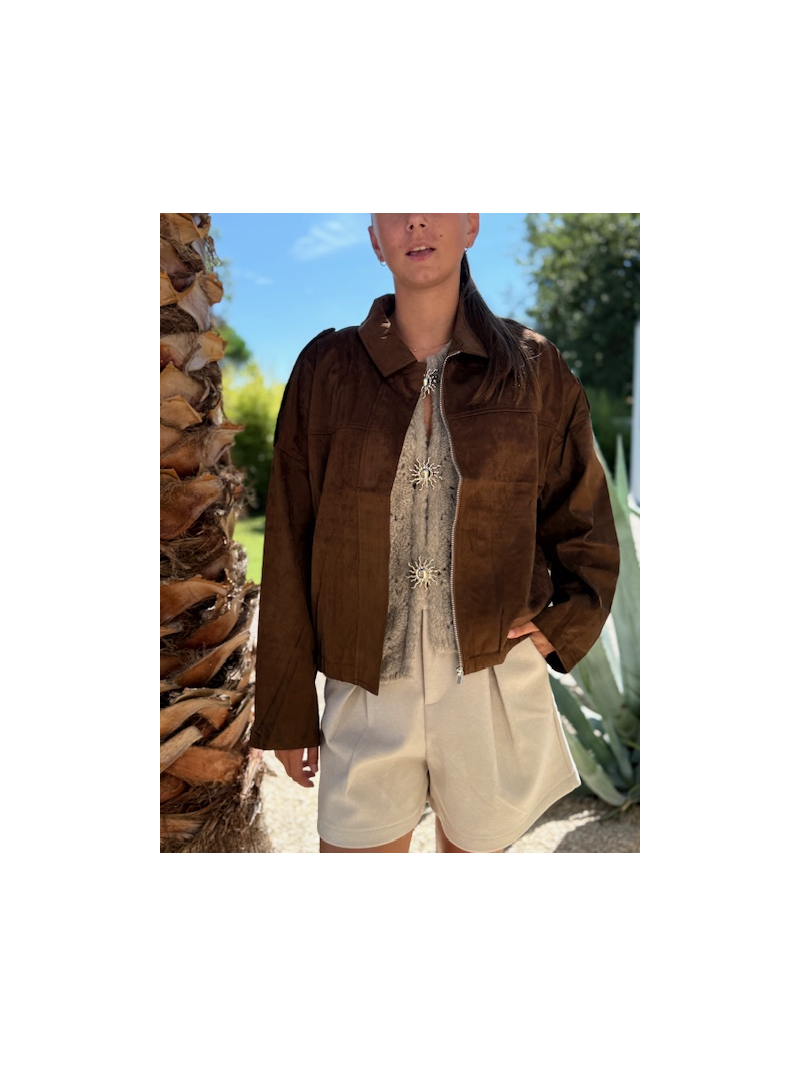BOMBERS Veste façon daim BOMBERS Veste façon daim