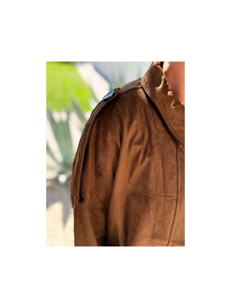 BOMBERS Veste façon daim BOMBERS Veste façon daim