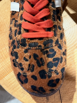 LEORED Baskets léopard