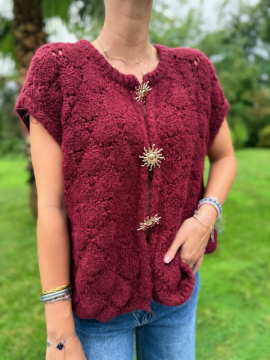 Pull Gilet Goldy – Douceur & Style | Sud Access