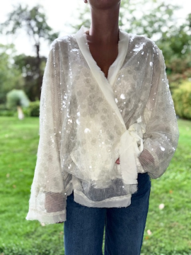 SEQUINS Veste beige SEQUINS Veste beige