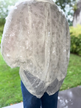 SEQUINS Veste beige SEQUINS Veste beige