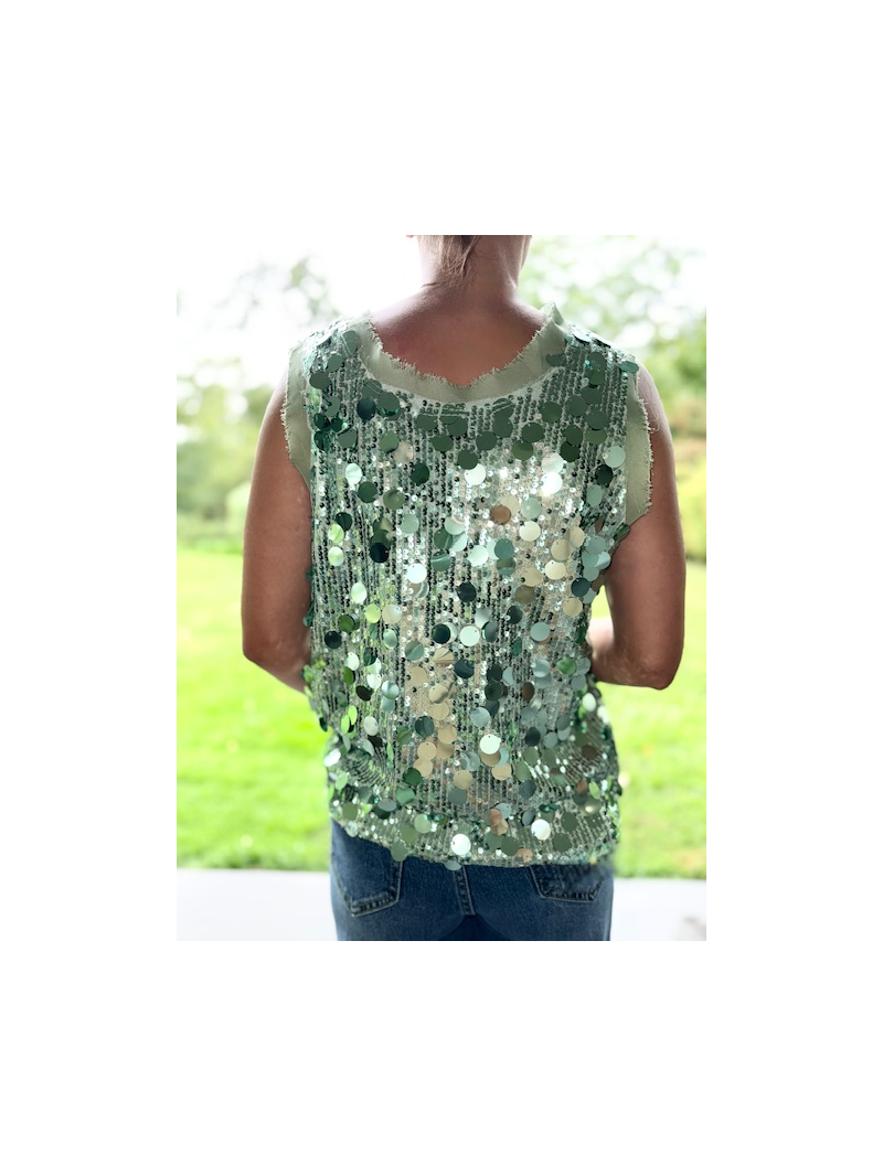 Débardeur Sequin – Brillant & Tendance | Sud Access Débardeur Sequin – Brillant & Tendance | Sud Access