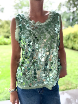 Débardeur Sequin – Brillant & Tendance | Sud Access