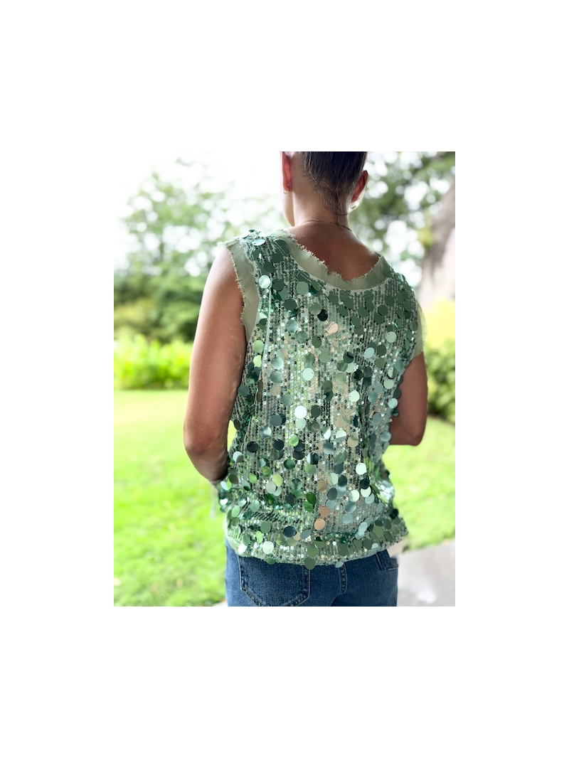 Débardeur Sequin – Brillant & Tendance | Sud Access Débardeur Sequin – Brillant & Tendance | Sud Access