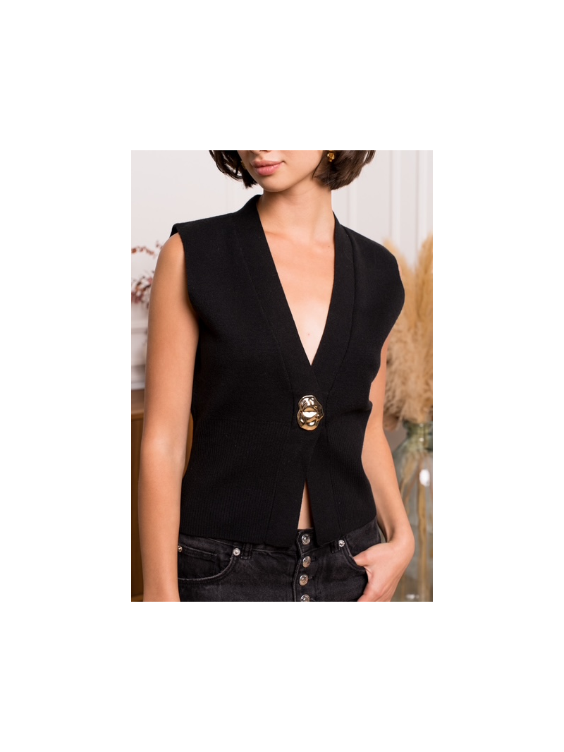 LORAINE Gilet noir LORAINE Gilet noir