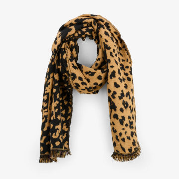 RASMINA Écharpe léopard