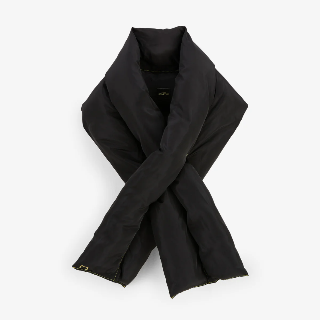 ROSALIE Écharpe doudoune noire ROSALIE Écharpe doudoune noire