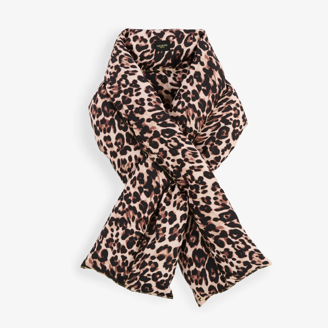 ROSALIE Écharpe doudoune léopard ROSALIE Écharpe doudoune léopard