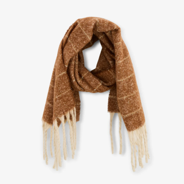 ROSIANE Écharpe Camel