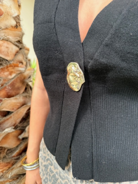 LORAINE Gilet noir LORAINE Gilet noir