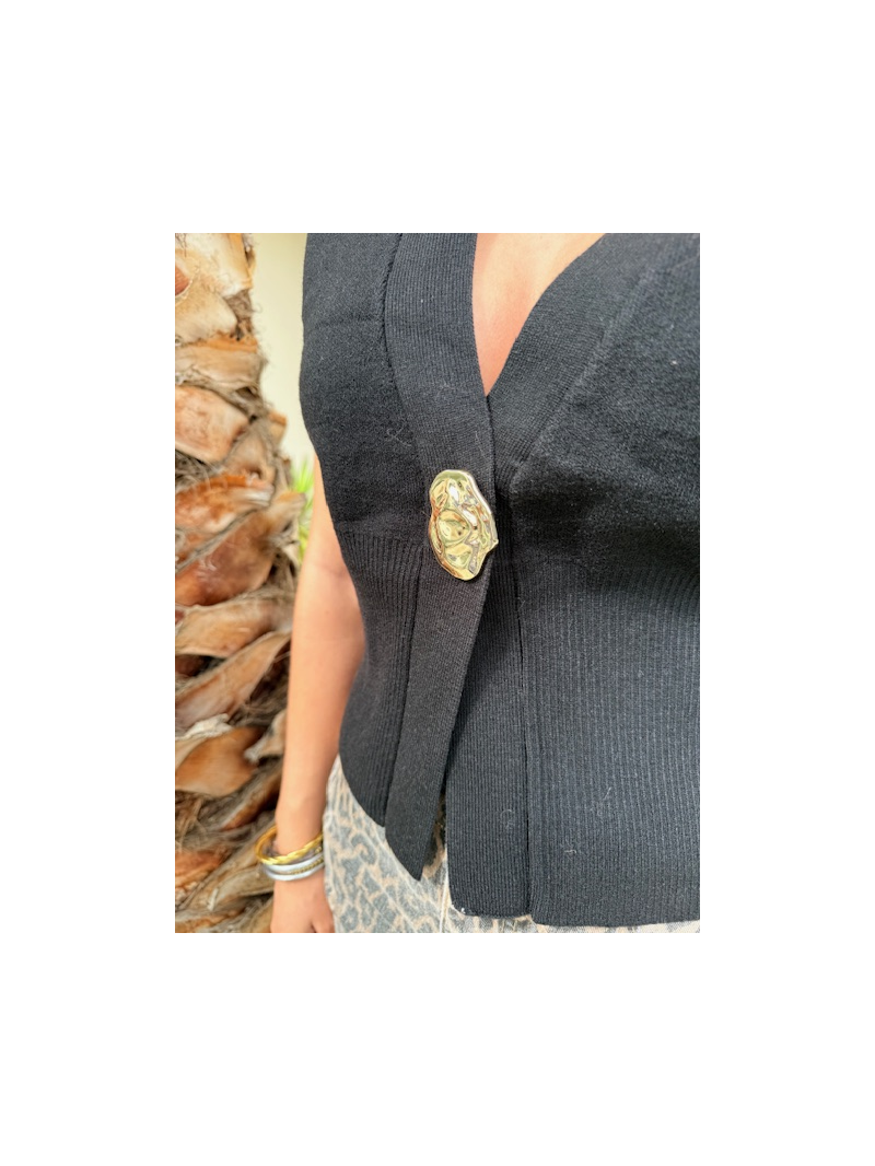 LORAINE Gilet noir LORAINE Gilet noir