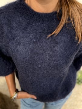 DAN Pull mohair marine DAN Pull mohair marine
