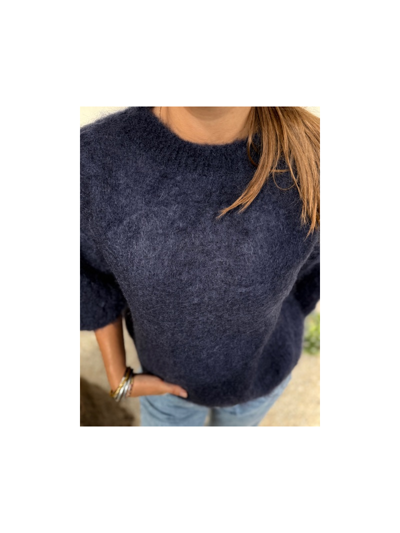 DAN Pull mohair marine DAN Pull mohair marine